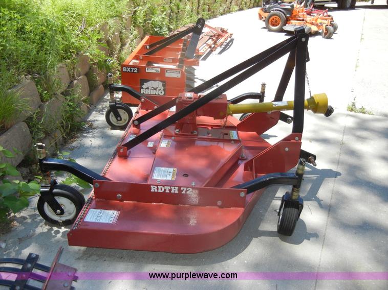 image for item N9849 Bush Hog RDTH72 72" finish mower