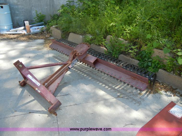 image for item N9850 2002 Rhino 6' square tube yard rake