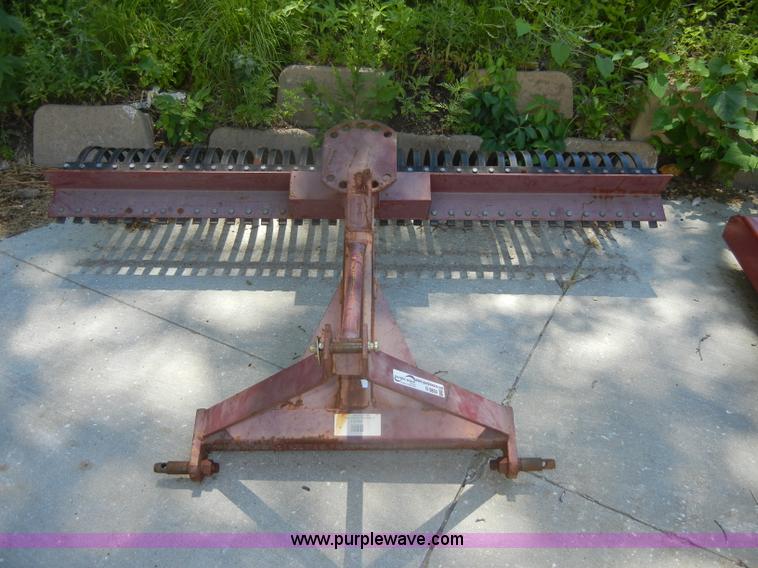 image for item N9850 2002 Rhino 6' square tube yard rake
