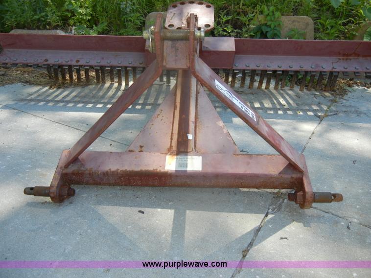 image for item N9850 2002 Rhino 6' square tube yard rake