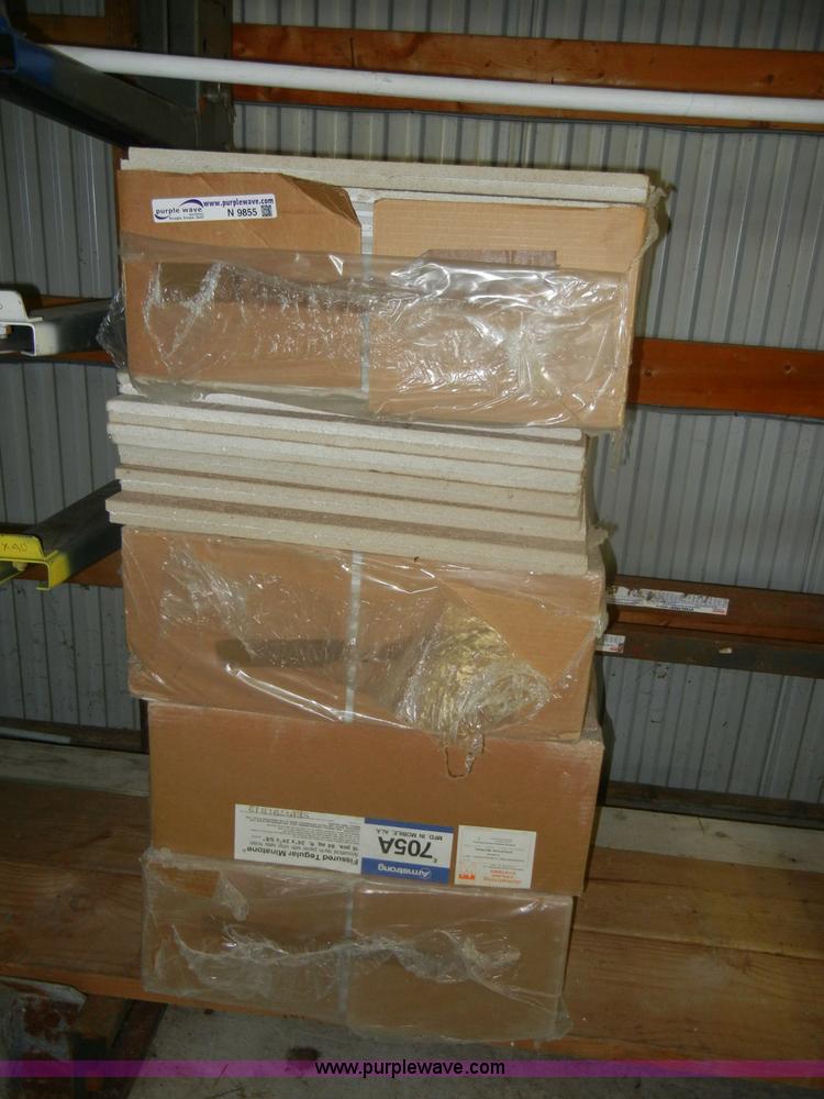 image for item N9855 (78) Armstrong Fissured Tegular Minatone ceiling tiles