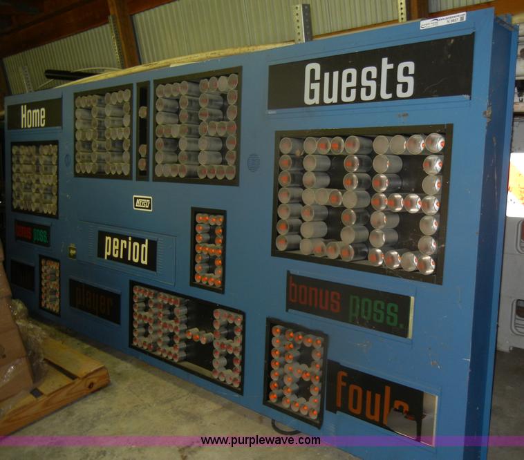 image for item N9857 Nevco scoreboard