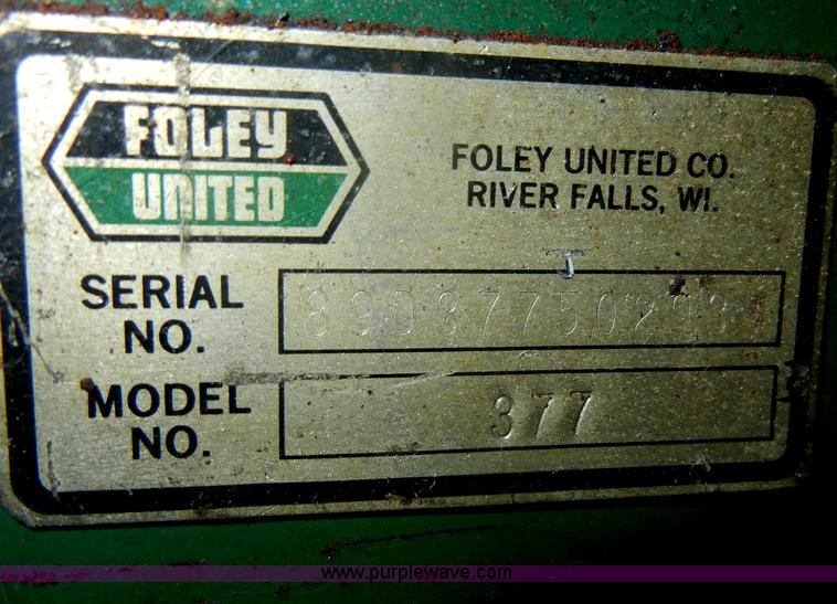 image for item N9861 Foley United 377 blade sharpener