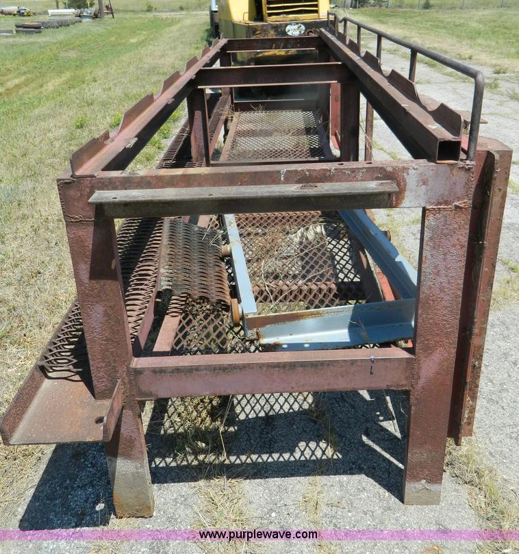 image for item T9917 Shop built six barrel oil distribution table