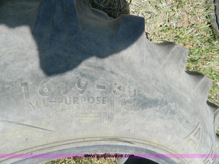 image for item T9920 (3) tractor tires