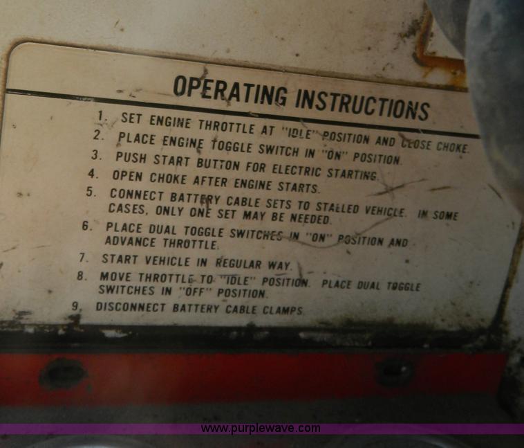 image for item T9929 Goodall Start-All power unit