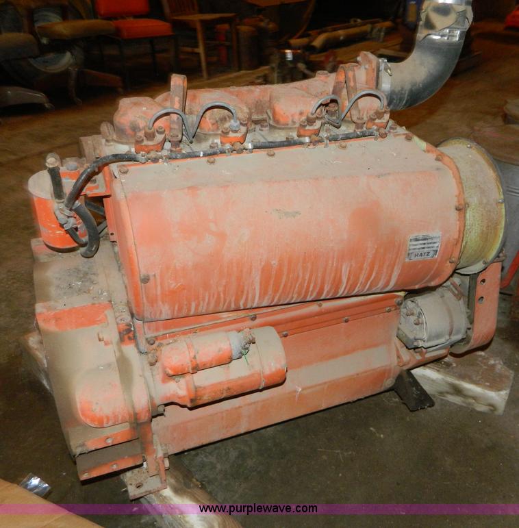 image for item T9968 Hatz V108N four cylinder diesel engine