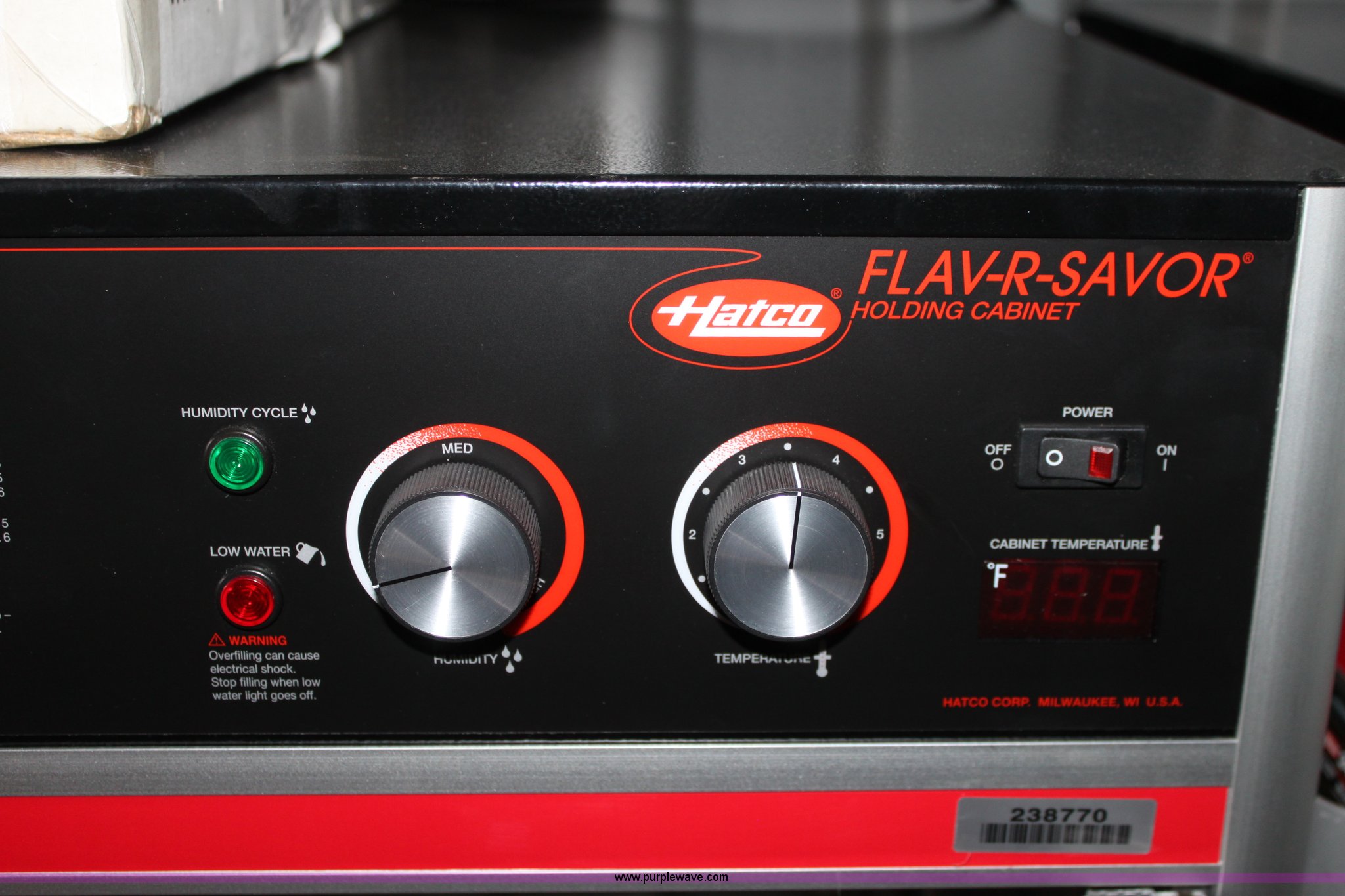 (4) Hatco FlavRSavor food warming in Wichita, KS Item