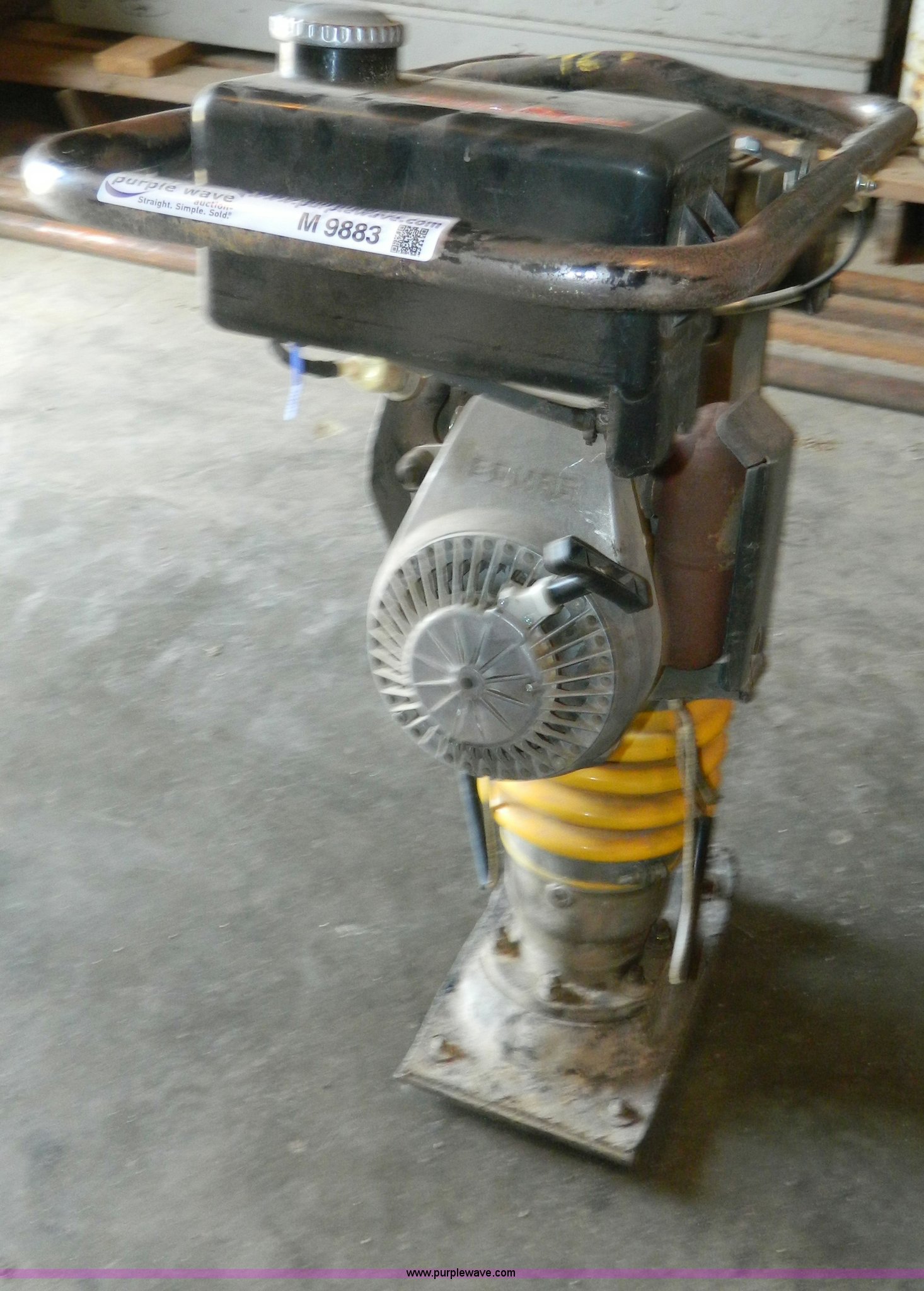 Bomag BT58 jumping jack tamper in Salina, KS Item M9883 sold Purple Wave