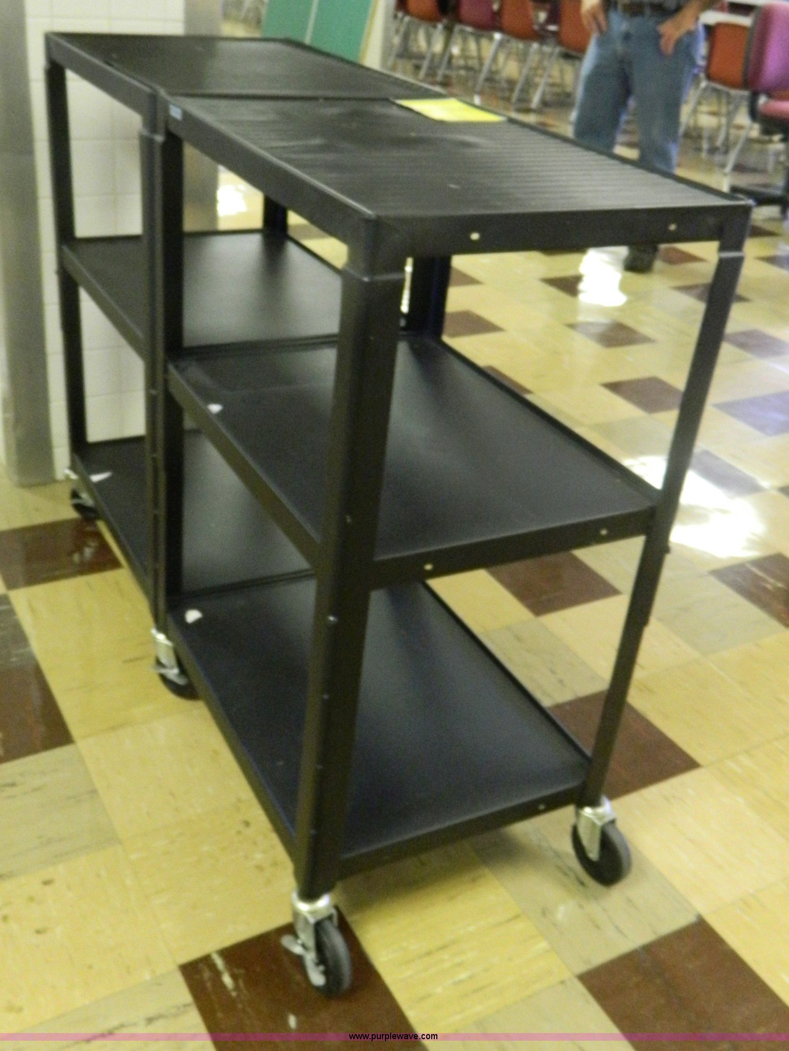 Double rolling projector cart in Hays, KS Item M9898 sold Purple Wave