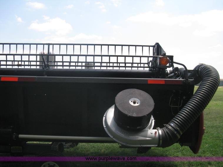 image for item A6448 Massey-Ferguson 8200 flex header with Crary air reel