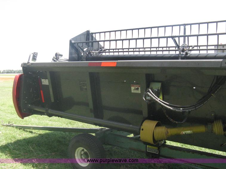 image for item A6448 Massey-Ferguson 8200 flex header with Crary air reel