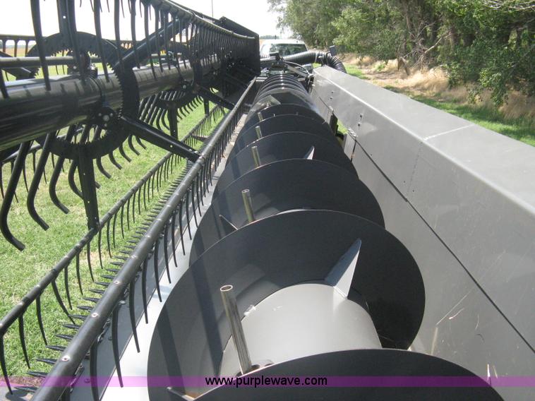 image for item A6448 Massey-Ferguson 8200 flex header with Crary air reel