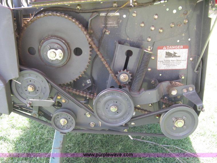 image for item A6448 Massey-Ferguson 8200 flex header with Crary air reel