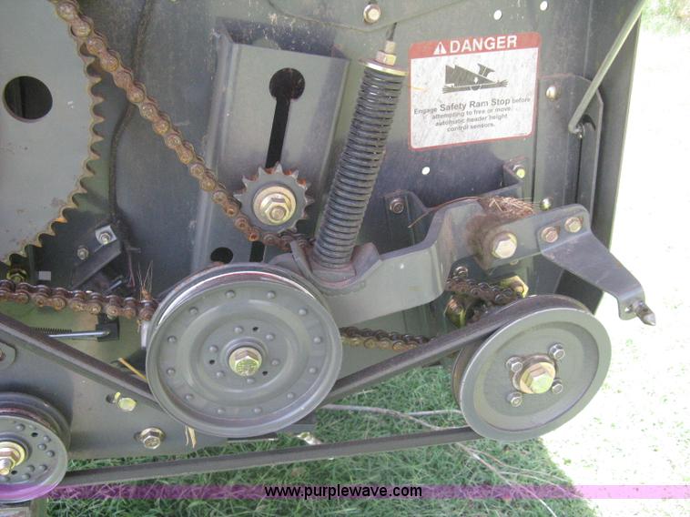 image for item A6448 Massey-Ferguson 8200 flex header with Crary air reel