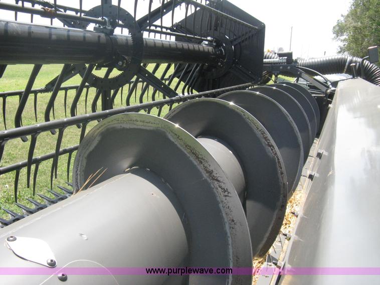 image for item A6448 Massey-Ferguson 8200 flex header with Crary air reel