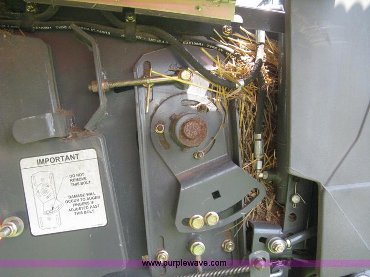 image for item A6448 Massey-Ferguson 8200 flex header with Crary air reel