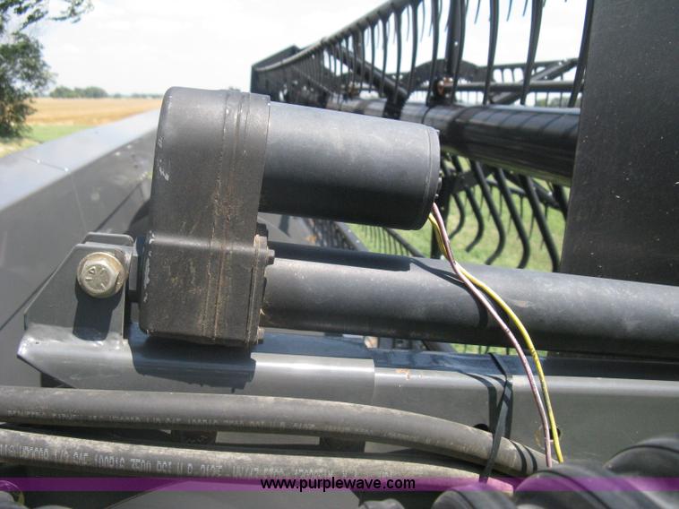 image for item A6448 Massey-Ferguson 8200 flex header with Crary air reel