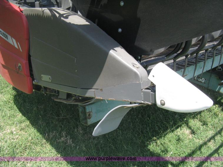 image for item A6448 Massey-Ferguson 8200 flex header with Crary air reel