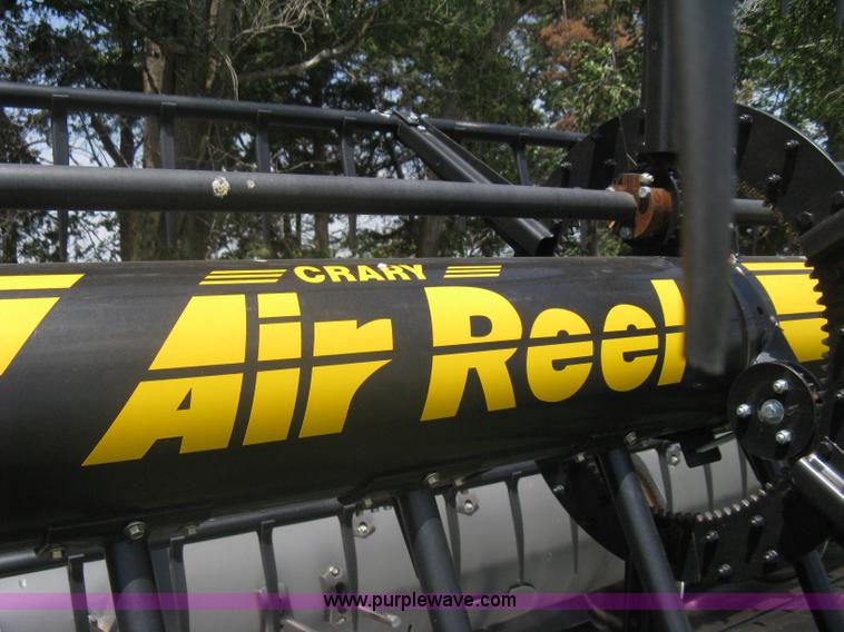 image for item A6448 Massey-Ferguson 8200 flex header with Crary air reel