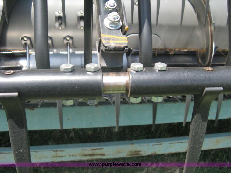 image for item A6448 Massey-Ferguson 8200 flex header with Crary air reel