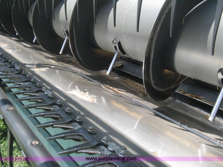 image for item A6448 Massey-Ferguson 8200 flex header with Crary air reel