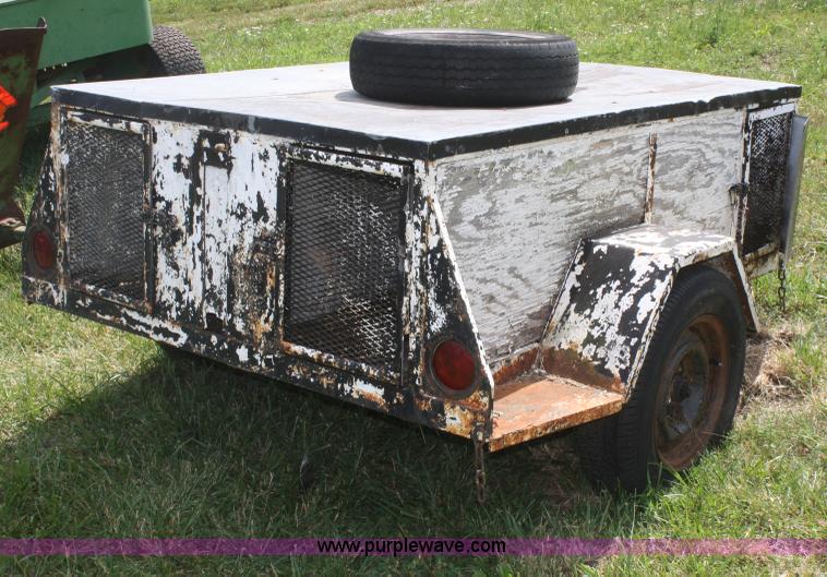 image for item B6714 Enclosed dog trailer