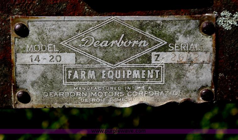 image for item B6730 Dearborn 14-20 side delivery rake