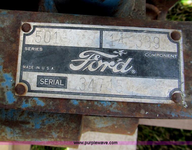 image for item C2254 Ford 501 7' sickle mower