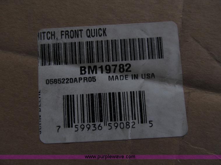 image for item C3509 Front end quick hitch