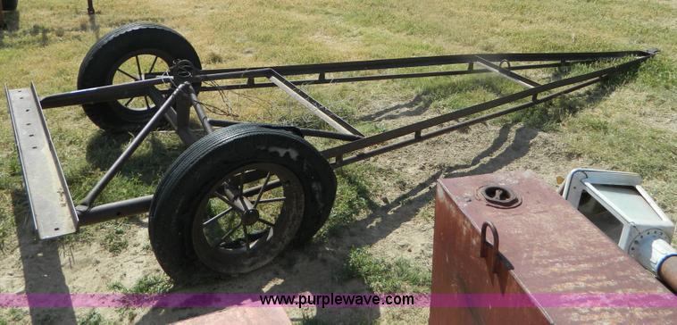 image for item M9752 A-frame shop built trailer