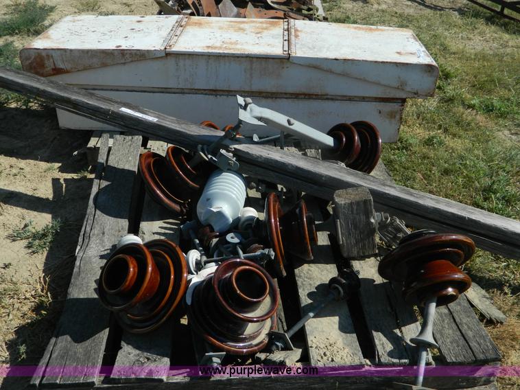 image for item M9757 Assorted large power insulators