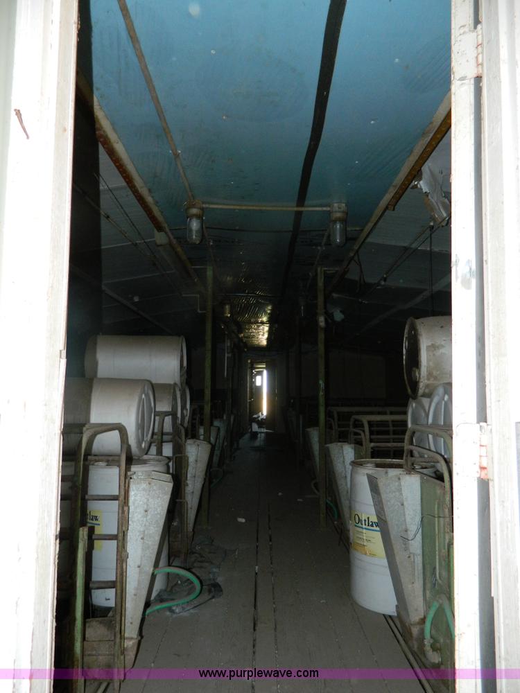 image for item M9765 24' x 90' freestanding hog nursery building