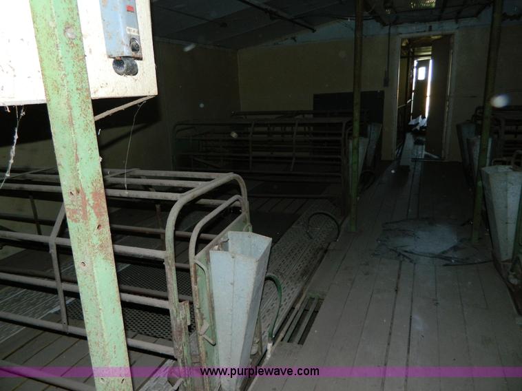 image for item M9765 24' x 90' freestanding hog nursery building