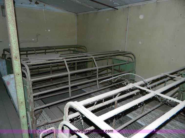 image for item M9765 24' x 90' freestanding hog nursery building