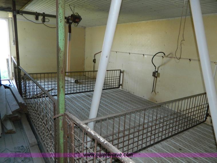 image for item M9765 24' x 90' freestanding hog nursery building