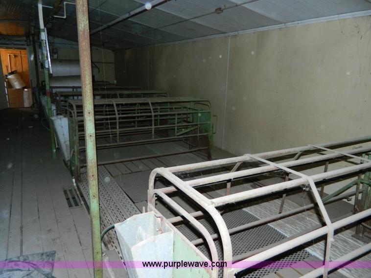 image for item M9765 24' x 90' freestanding hog nursery building