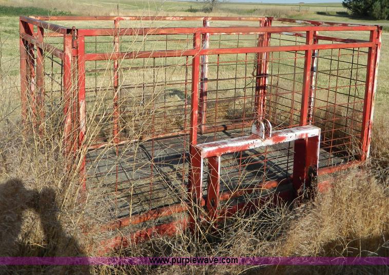 image for item M9768 Shop built three point transport case