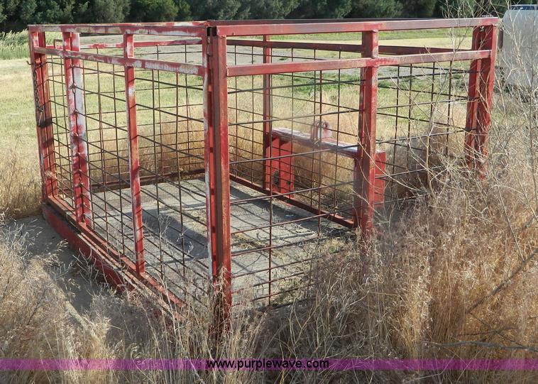 image for item M9768 Shop built three point transport case