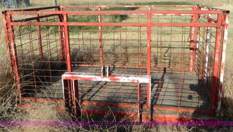 image for item M9768 Shop built three point transport case