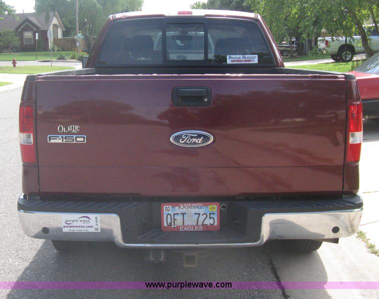 image for item A6449 2005 Ford F150 XLT extended cab pickup truck