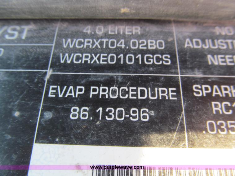 image for item A8316 1998 Jeep Grand Cherokee SUV