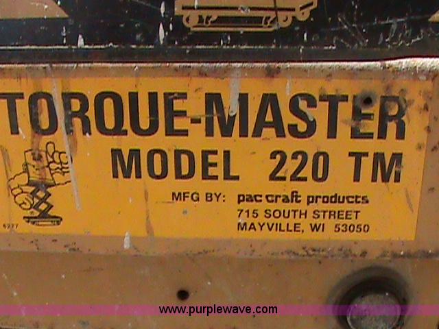 image for item B1269 Heff-T-Herman 220TM11 24V scissor lift