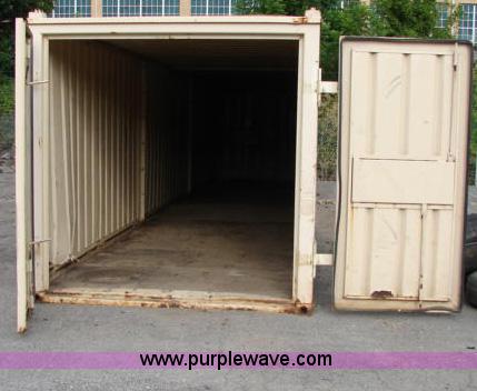 image for item B1346 1998 Saf-T-Box 40' steel storage container