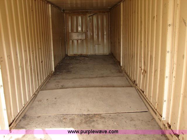 image for item B1346 1998 Saf-T-Box 40' steel storage container