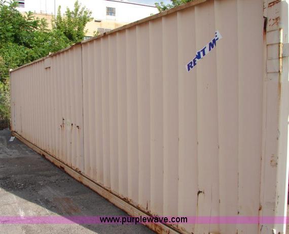 image for item B1346 1998 Saf-T-Box 40' steel storage container