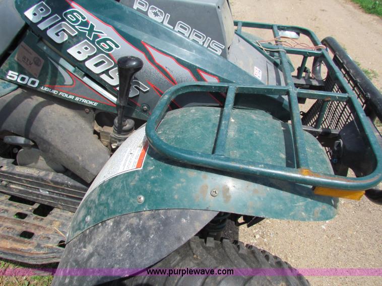 image for item B7250 1998 Polaris 500 Big Boss ATV