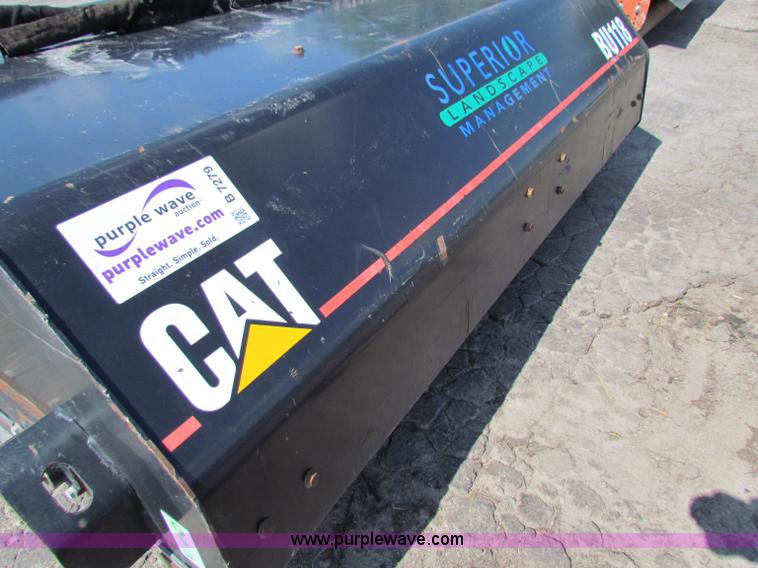 image for item B7279 Caterpillar BU118 street sweeper skid steer attachment