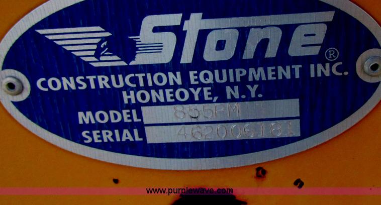 image for item B7282 Stone 855PM gas powered cement mixer