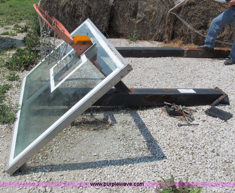 image for item C2237 Goalrilla basketball backboard and pole